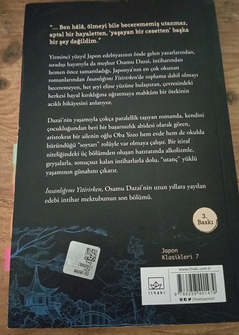 İnsanlığımı Yitirirken - Osamu Dazai