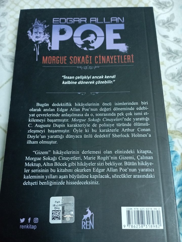 Edgar Allan Poe - Morgue Sokağı Cinayetleri - Görsel 2