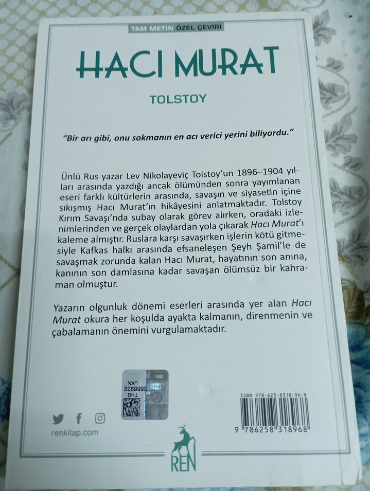 Hacı Murat - Tolstoy - Görsel 2