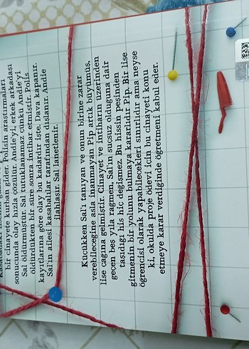 Kırmızı İp Detaylı Bulmaca - Görsel 2