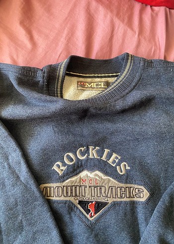 Gri Triko Erkek Sweatshirt, Bisiklet Yaka, Salaş Kesim - Görsel 3