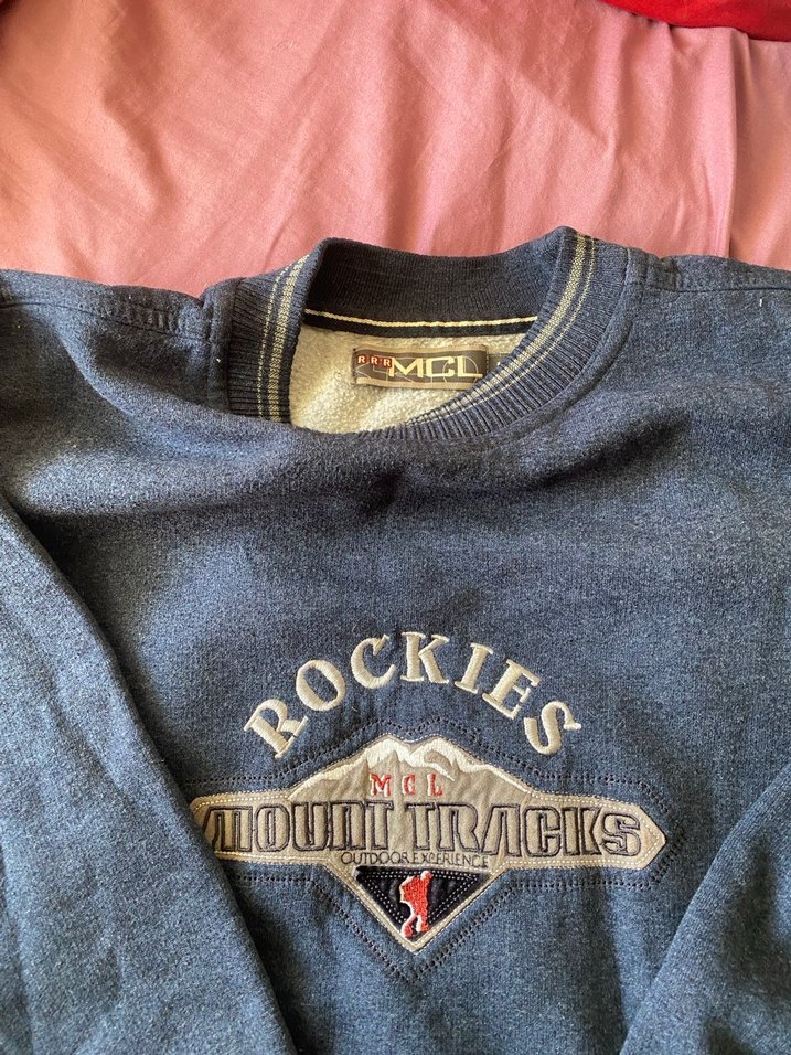 Gri Triko Erkek Sweatshirt, Bisiklet Yaka, Salaş Kesim - Görsel 3