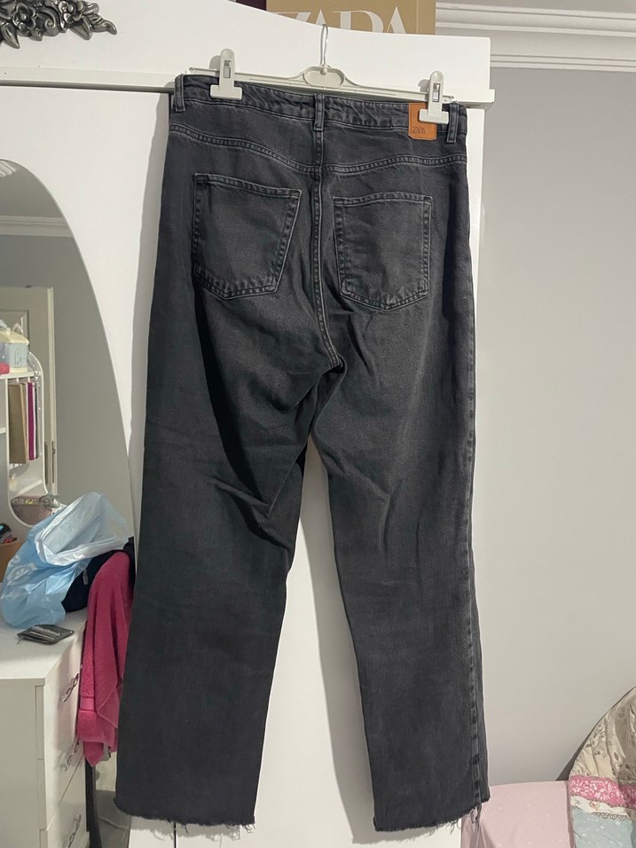 Kadın Normal Boy Denim Pantolon - Görsel 4