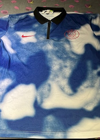 Mavi Tie-Dye Kısa Kollu nike forma