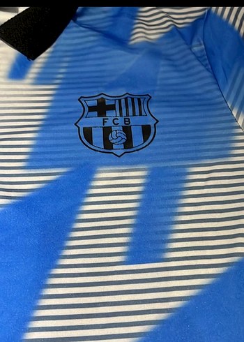 l Beden mavi Renk Mavi Baskılı Kısa Kollu Polo Forma
