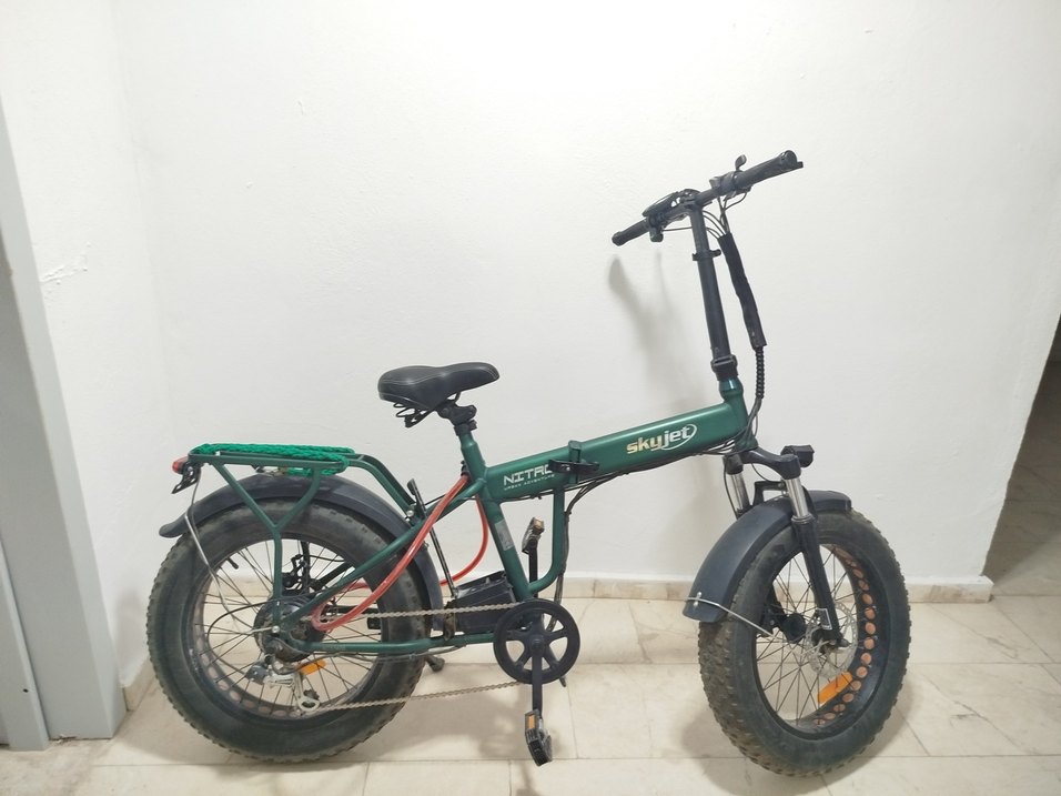 Koyu Yeşil Skyjet NITA Üç Tekerlekli Bisiklet - Görsel 5