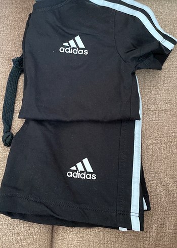 Adidas Erkek Çocuk Siyah Eşofman Takımı