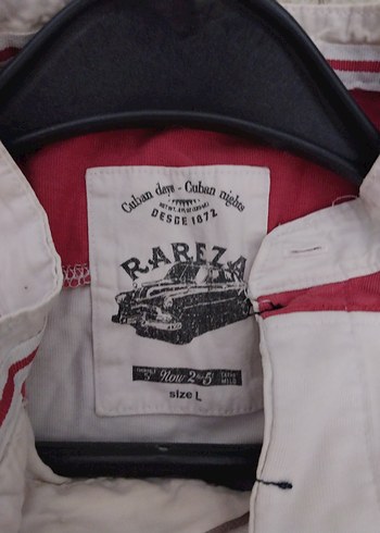 Erkek Kırmızı Çizgili Uzun Kollu Polo Tişört - Görsel 3