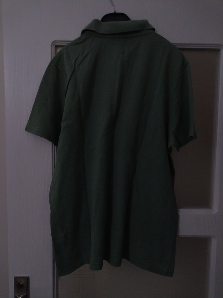 Erkek Haki Polo Tişört - Görsel 3