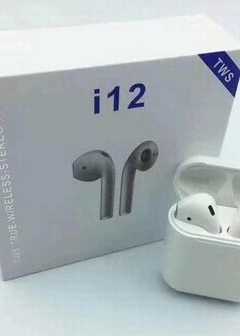 Beyaz i12 Kablosuz Kulaklık - Görsel 2