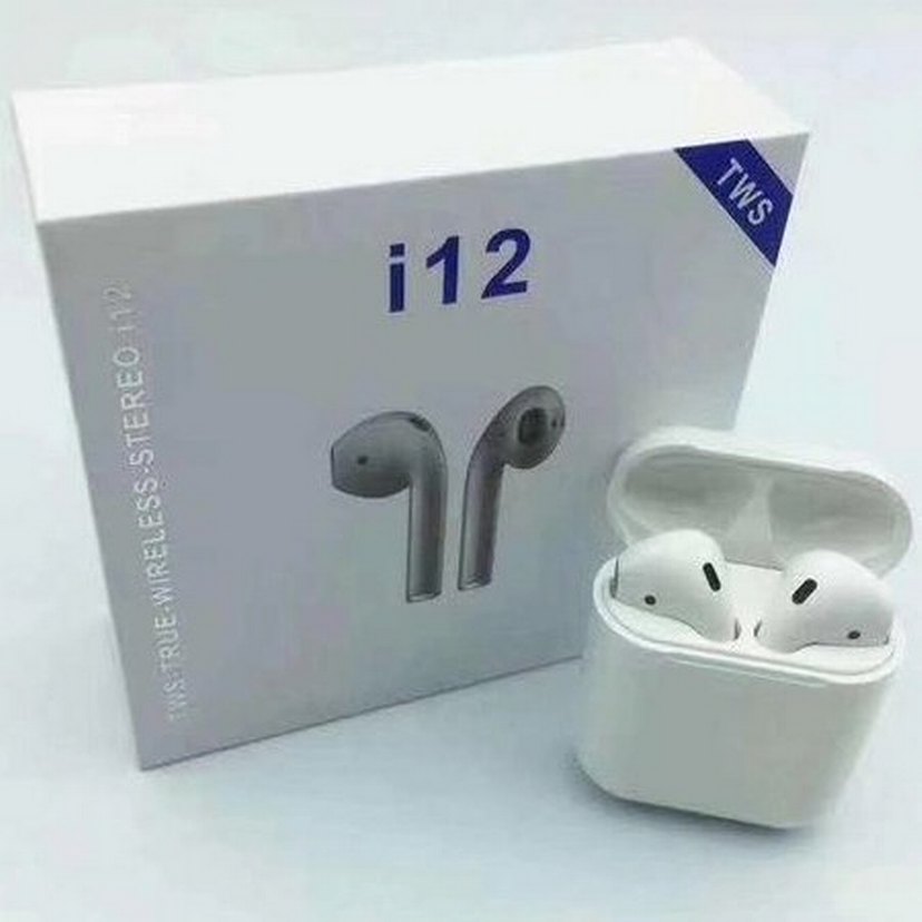 Beyaz i12 Kablosuz Kulaklık - Görsel 2