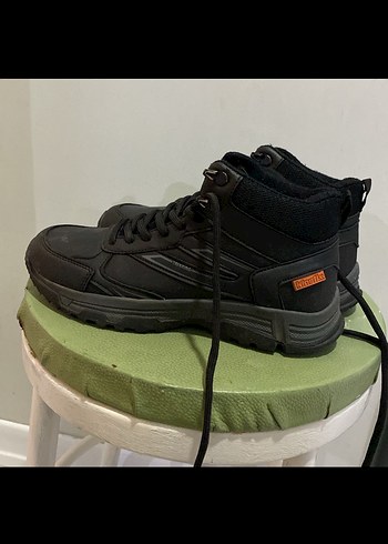 Siyah Bağcıklı Erkek Spor Bot - Görsel 6