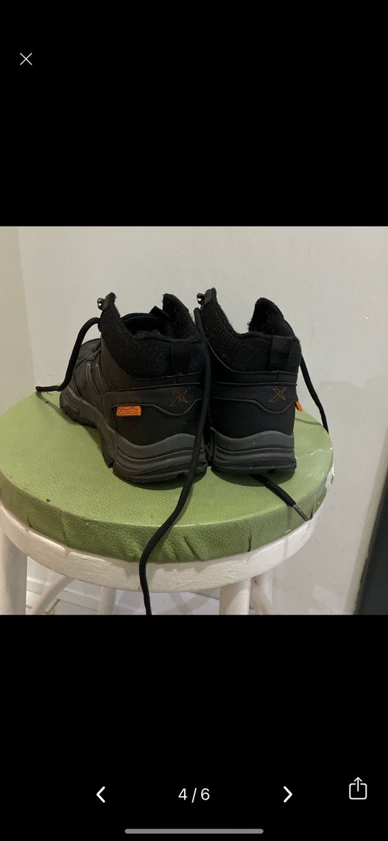 Siyah Bağcıklı Erkek Spor Bot - Görsel 5