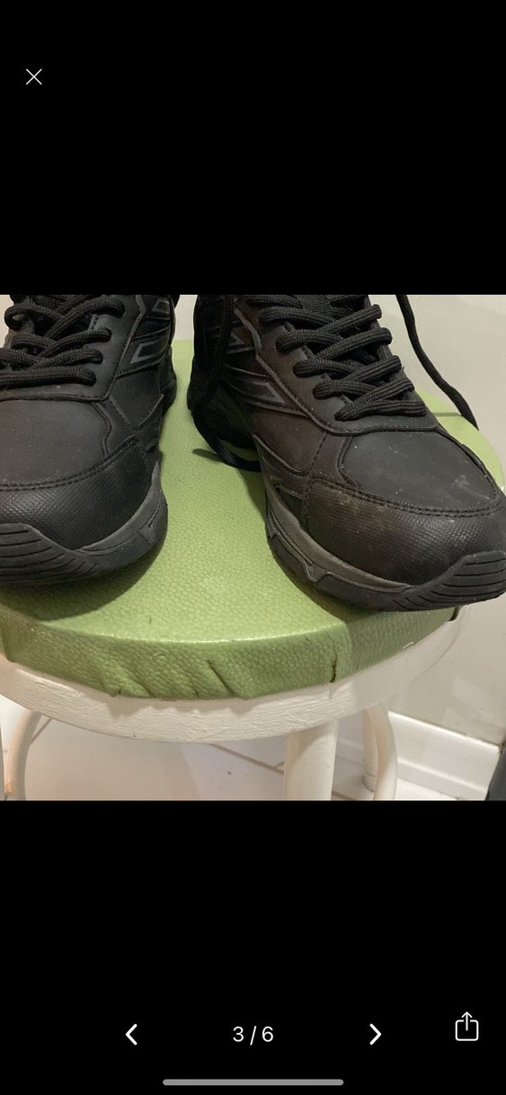 Siyah Bağcıklı Erkek Spor Bot - Görsel 4