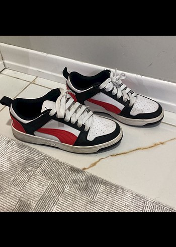 Kırmızı Beyaz Erkek Spor Ayakkabı - Görsel 2