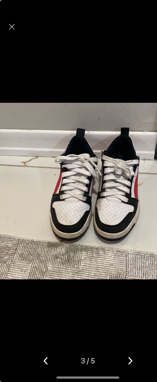 Kırmızı Beyaz Erkek Spor Ayakkabı - Görsel 3