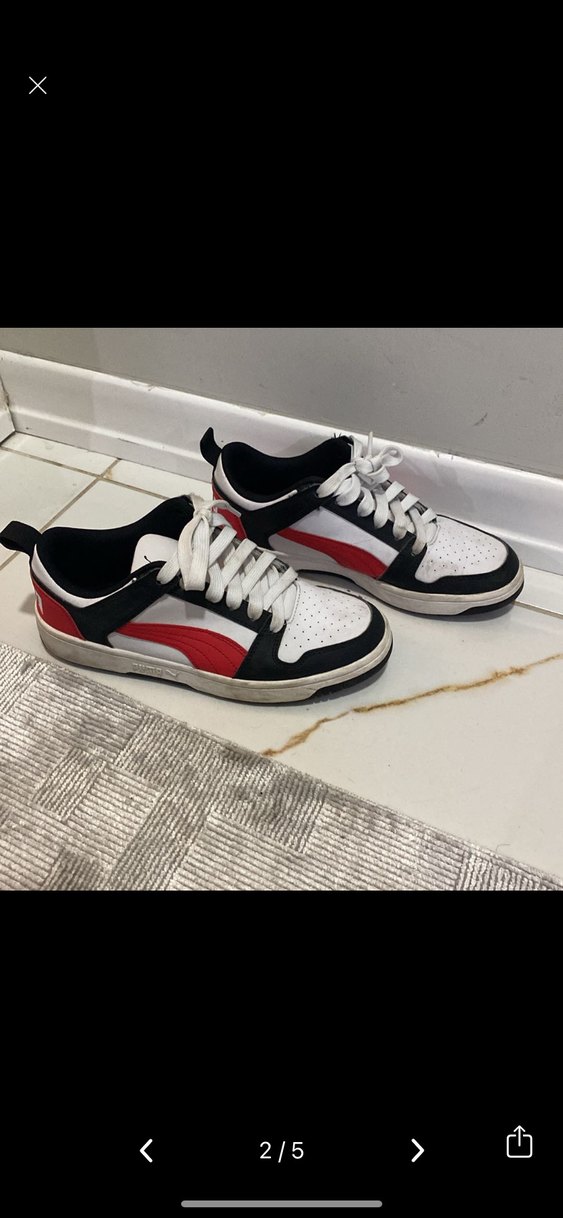 Kırmızı Beyaz Erkek Spor Ayakkabı - Görsel 2