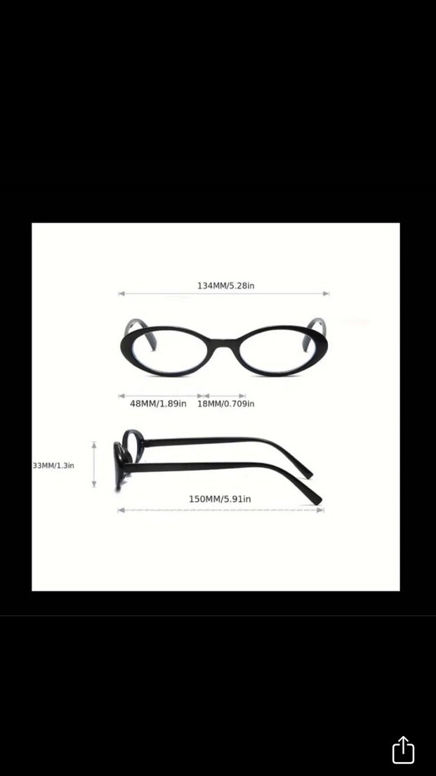 Oval Kadın Gözlüğü - Görsel 3