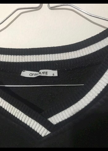 Toronto Baskılı Siyah Kadın Sweatshirt - Görsel 2