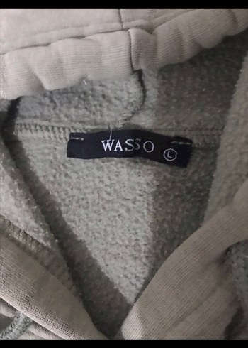 Soğuk yeşil Kapüşonlu Kadın Sweatshirt - Görsel 3