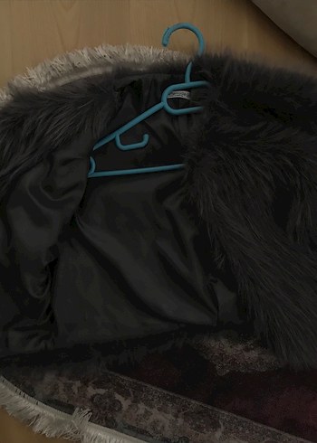 Kadın gri kürk - Görsel 3