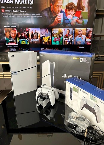PLAYSTATİON 5 1 TB FULL SET TÜRKİYE CİHAZI 20 AY GARANTİLİ