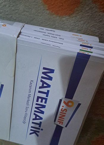 9. Sınıf Matematik Kazanım Merkezli Soru Kitabı - Görsel 2