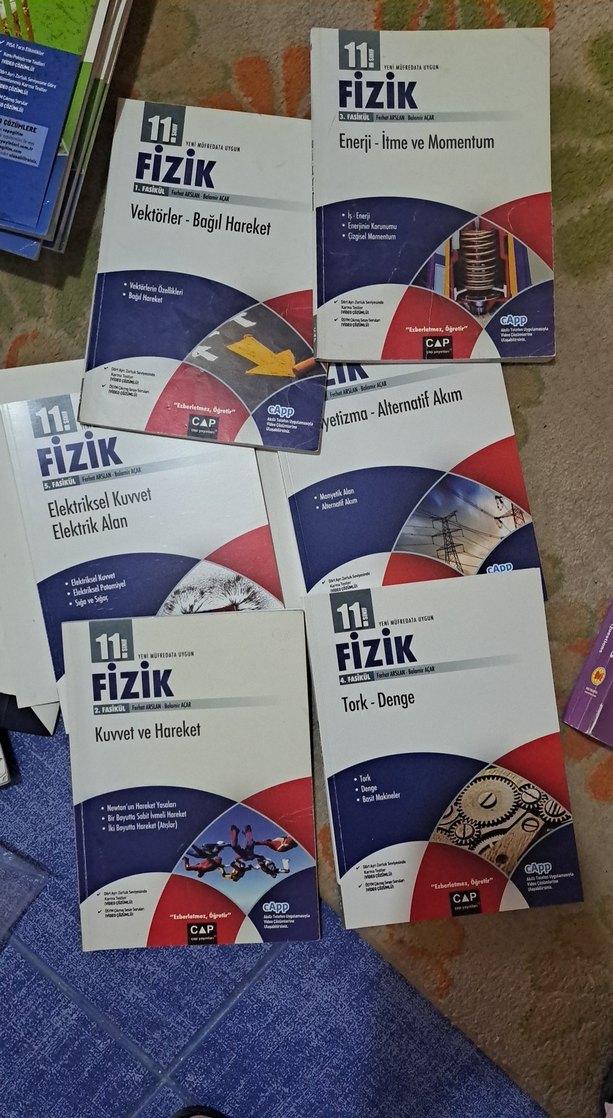 11. Sınıf Fizik Seti - #CAP #Yayınları yeni #nesil - Görsel 2