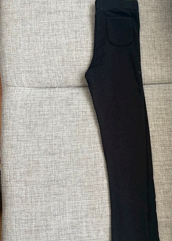 H&M Kids Siyah Tayt | 7-8 Yaş (128 cm) | Esnek Slim Fit - Görsel 4