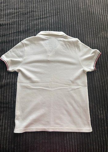 Zara Erkek Beyaz Kısa Kollu Polo Tişört - Görsel 4