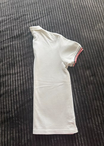 Zara Erkek Beyaz Kısa Kollu Polo Tişört - Görsel 5