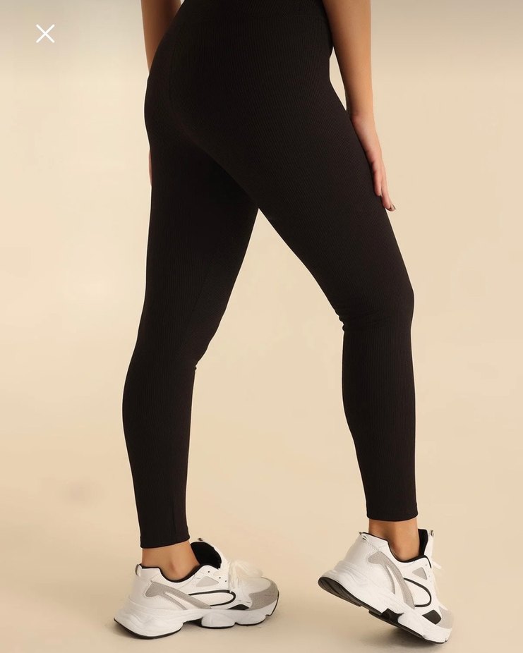 Siyah içi polarlı tayt - Görsel 2