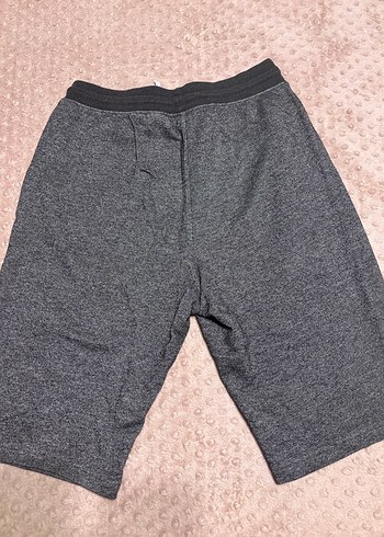 Gri Erkek Basic H&M eşofman şort - Görsel 4