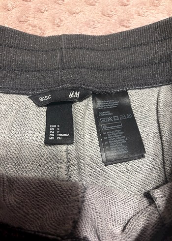 Gri Erkek Basic H&M eşofman şort - Görsel 5