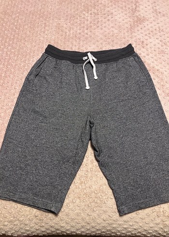 Gri Erkek Basic H&M eşofman şort - Görsel 3