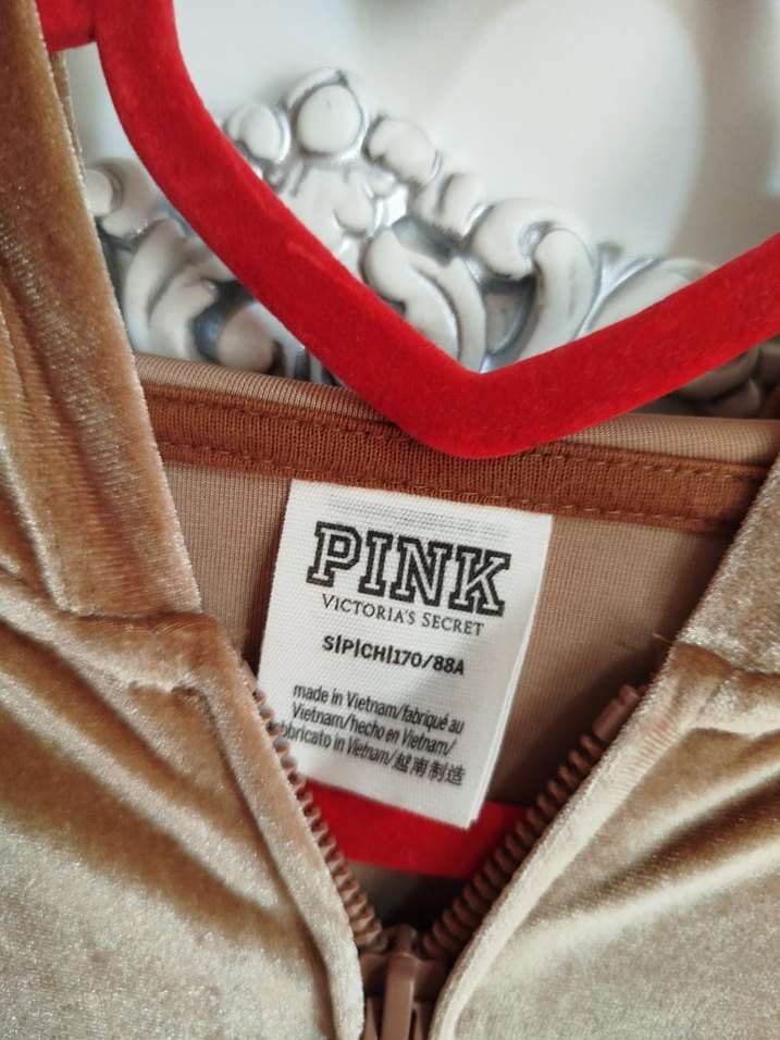 Kahverengi Kadife Kapüşonlu Kadın Ceket - Görsel 3