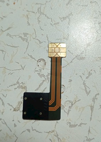 çift mikro sd hafıza kartını kullanıma açan adaptör