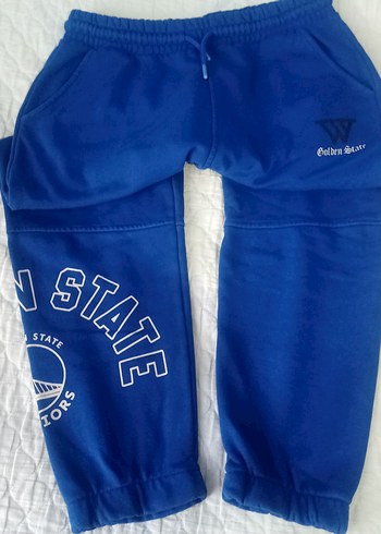 NBA,Mavi Baskılı Erkek Eşofman Altı M bdn - Görsel 2