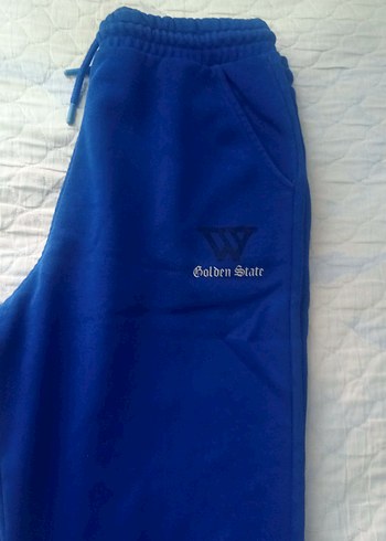 NBA,Mavi Baskılı Erkek Eşofman Altı M bdn - Görsel 4