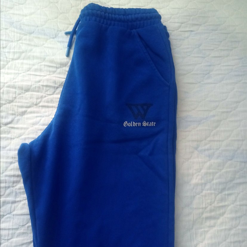 NBA,Mavi Baskılı Erkek Eşofman Altı M bdn - Görsel 4