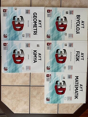 3D AYT SORU BANKASI SAYISAL SET