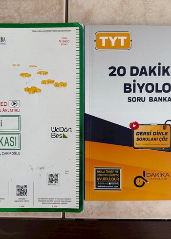 TYT BIYOLOJI 345&DAKIKA YAYINLARI SORU BANKASI