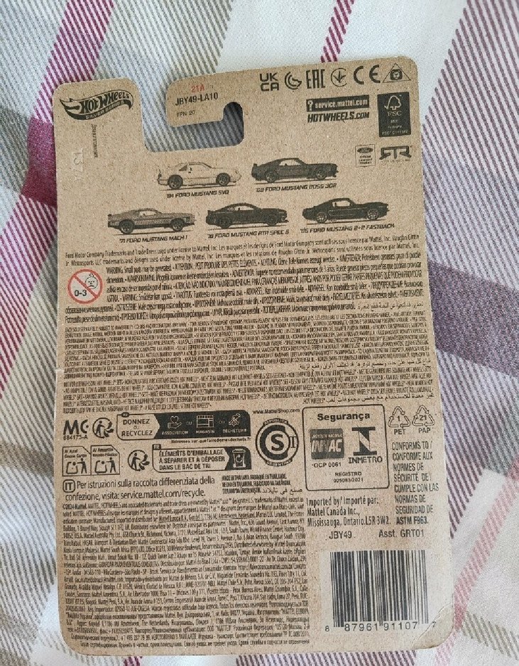 Hotwheels Ford Mustang - Görsel 2
