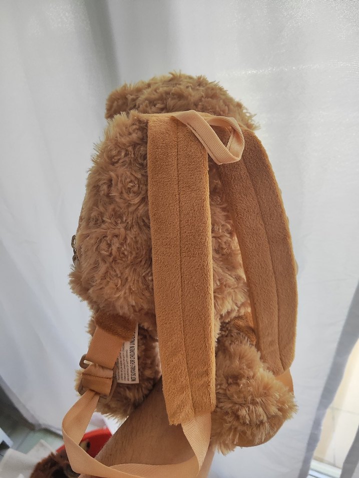 Kahverengi Peluş Ayı Çanta mükemmel hediye - Görsel 2