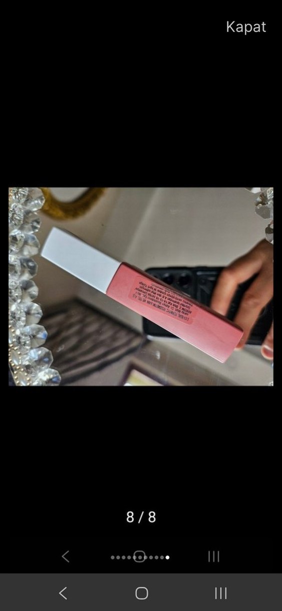 Maybelline likit mat ruj - Görsel 5