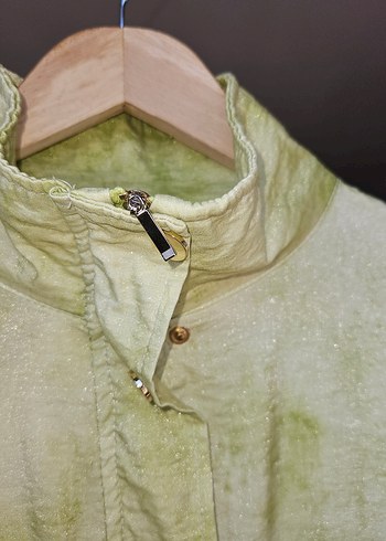 Yeşil Batik Desenli Bol Kesim Takim - Görsel 8