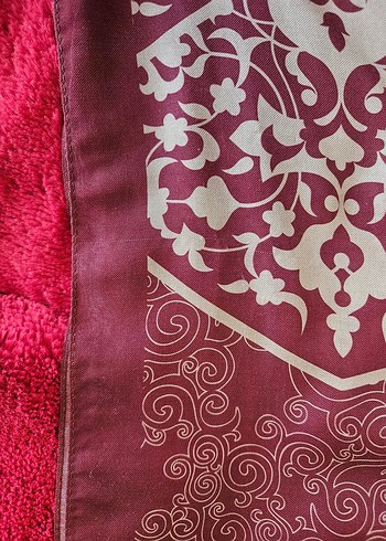 Bordo Kadın Şal - Görsel 11