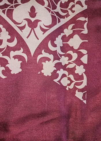 Bordo Kadın Şal - Görsel 7