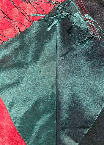 2 renkli Şal - Görsel 8