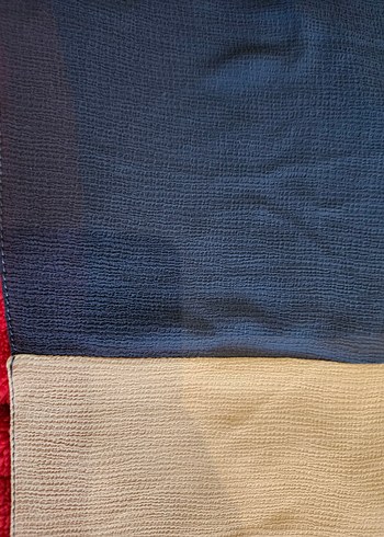 Kadın Çok Renkli Drapeli Bohem Şal - Görsel 2